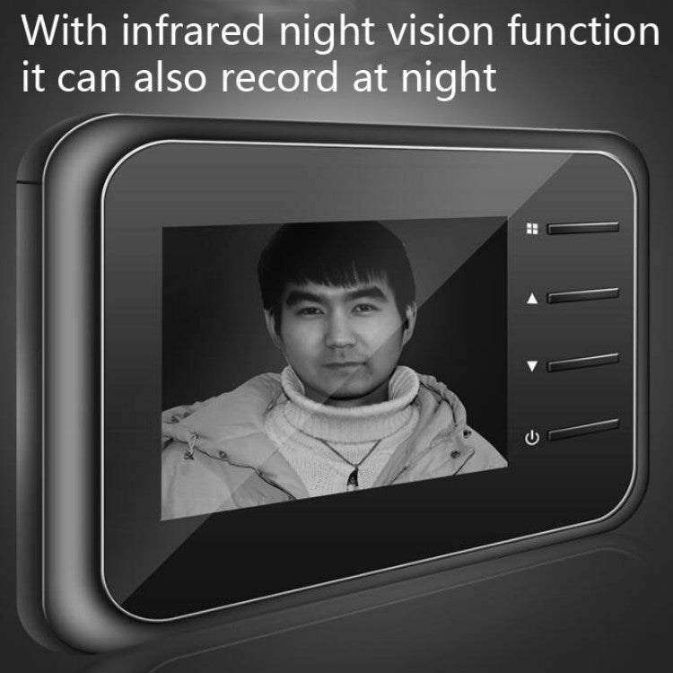 ASY-99 2.4 inch High Definition Smart Cat Eye Home Electronic Video Doorbell ASY-99 2.4 inch High Definition Smart Cat Eye Home Electronic Video Doorbell